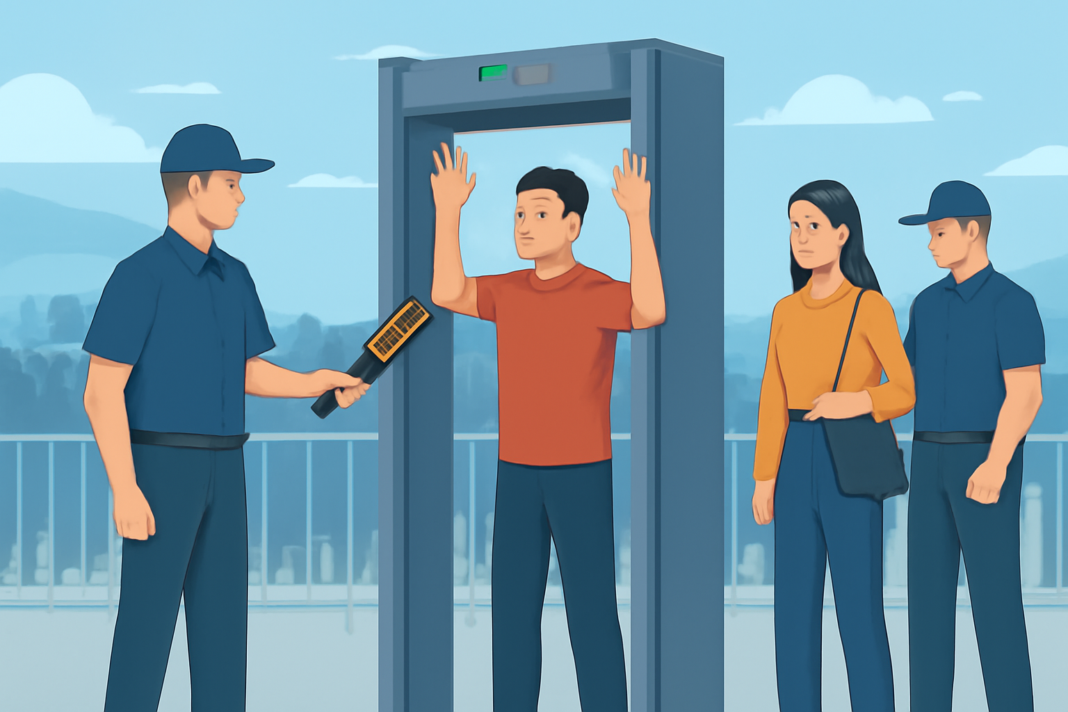 Как выбрать и эффективно использовать металлодетекторы для обеспечения безопасности на массовых мероприятиях